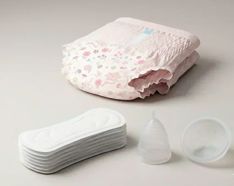Period underwear vs pads and other feminine hygiene products comparison