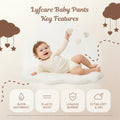 Lyfcare Baby Diapers - Super Absorbent Pull-Up Pants for All-Day Comfort