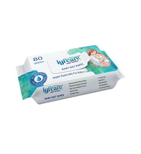 Lyfcarewellness Lyfcare Cleansing Baby Wipes Pack-of-1