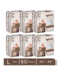 Lyfcare Classic Pull-Up Pant  Adult Diapers |L Size| (Pack of 60)