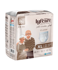 Lyfcare Classic Pull-Up Pants Adult Diapers |XL Size| (Pack of 60)