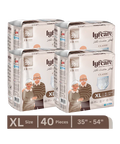 Lyfcare Classic Pull-Up Pants Adult Diapers |XL Size| (Pack of 40)