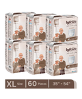 Lyfcare Classic Pull-Up Pants Adult Diapers |XL Size| (Pack of 60)