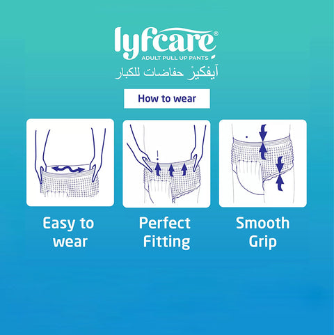 Lyfcarewellness lyfcare Pull Up Pant Adult Diapers