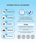 Lyfcare Adult Pull-Up Pants are Suitable for All Occasions: Going Out, Travelling, Events, Sleeping, and At Home. Also includes usage notes: change every 6-8 hours, check wetness indicator, Tear from side to remove, and Do not flush diaper in the toilet