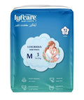 Lyfcare Leak-Proof Baby Diapers M size pack for overnight use