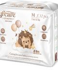 Lyfcare Baby Diaper Pull-Up Pants M Size - Gentle on Baby Skin