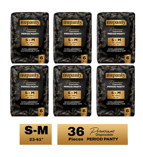 premium ultra absorbent disposable period panty s m 36 Pieses