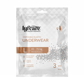 Lyfcarewellness lyfcare Women Disposable Elastic Underwear white Panty L size 45-70Kg-3Pcs Women Disposable White Panty