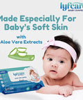 99% water formula — paraben-free on light blue background