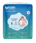 Lyfcare baby pants package on a white background