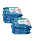 Pack of 6 with flip lid — resealable packaging
